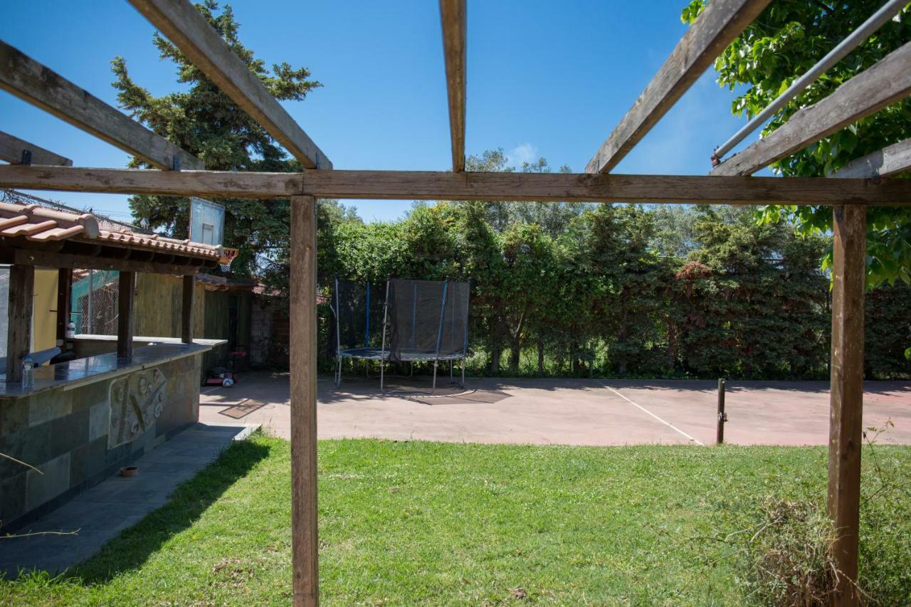 Rural Villa Private Pool, Bbq, Court ,20' Airport Nea Kallikrateia Eksteriør bilde