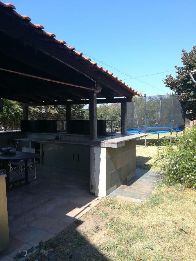 Rural Villa Private Pool, Bbq, Court ,20' Airport Nea Kallikrateia Eksteriør bilde