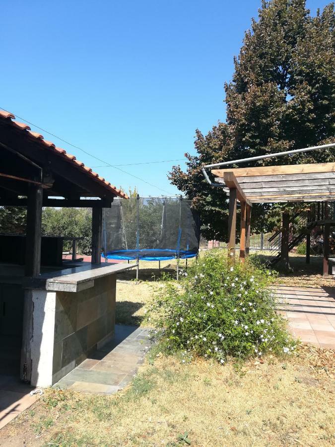 Rural Villa Private Pool, Bbq, Court ,20' Airport Nea Kallikrateia Eksteriør bilde